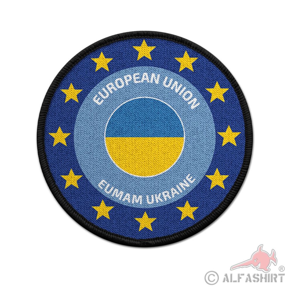 Patch EU Europa Europe EUMAM Ukraine European Union Military Assistance #42153