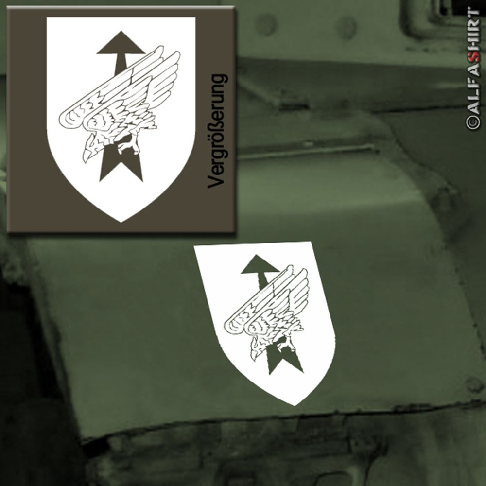 Aufkleber DSO Division Spezielle Operationen BW KSK Abzeichen - 15x13cm #A222