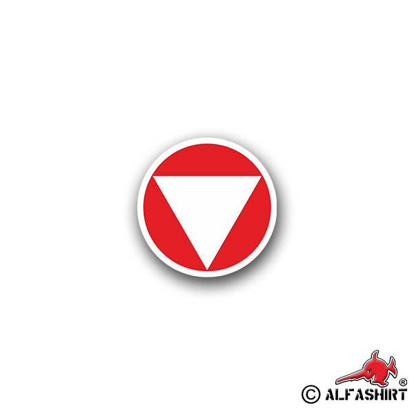 Aufkleber/Sticker Bundesheer Österreich Militär Abzeichen Wien 7x7cm A1488