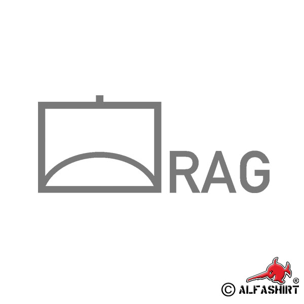 Sticker RAG Air Defense Tactical Sign Bundeswehr 34x14cm A583