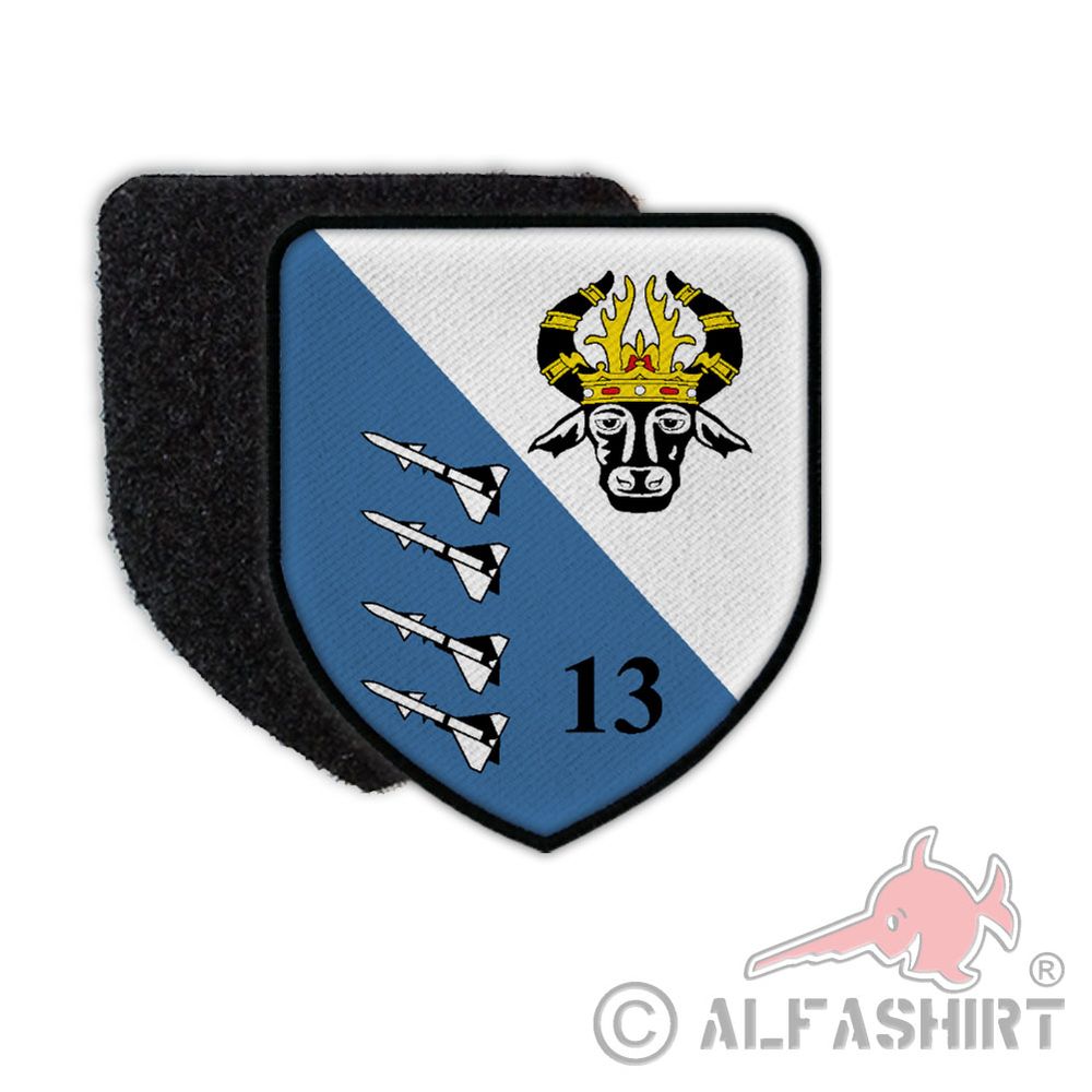 Patch FRR 13 anti-aircraft missile regiment Parchim Schwerin NVA Bundeswehr # 30947