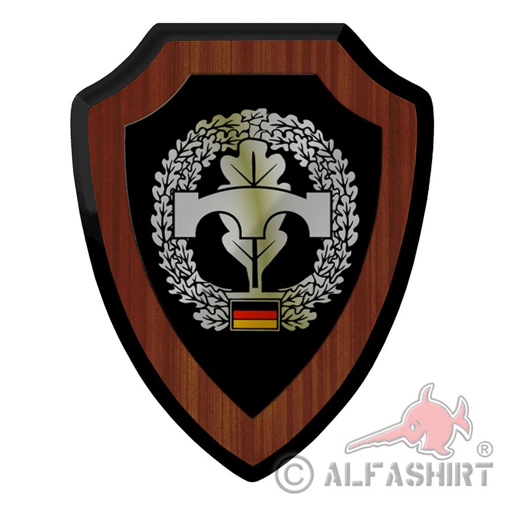 Wappenschild Pioniere Barettabzeichen Wandschild Bundeswehr Kaserne -#43694