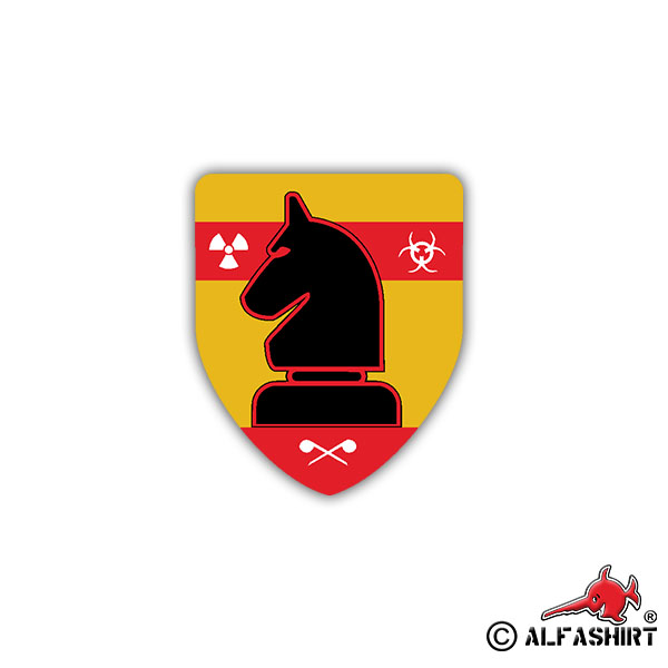 Sticker ABCAbwBtl 907 ABC Defense Battalion Battalion 7x6cm # A985
