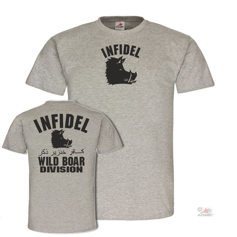 Infidel Wildschwein Wild Boar Division Isaf Einsatz Bundeswehr Us Army Fun#21803