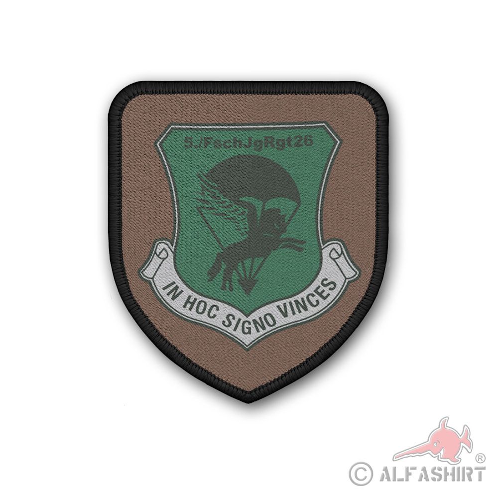 Patch 5 FschJgBtl 26 Fallschrimjägerregiment Fallschirmjäger In Hoc Signo #41399