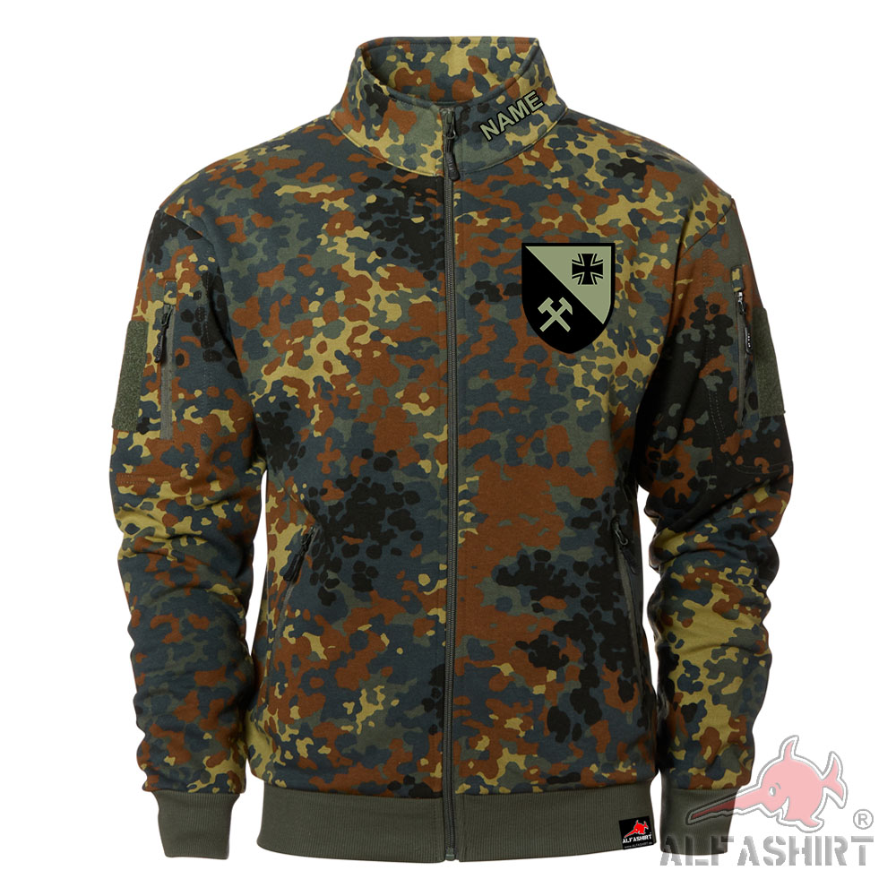 Flecktarn Zipper PzGrenBtl 371 gestickt Panzergrenadier Btl Bundeswehr #44169