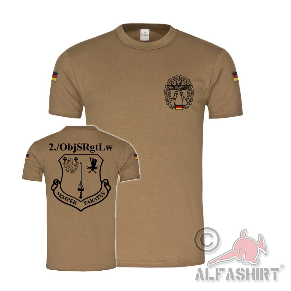 BW Tropen 2 ObjSRgtLw Objektschutzregiment SEMPER PARATUS Bundeswehr #40032