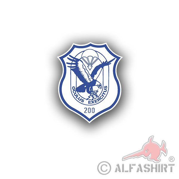 Sticker Fernspähkompanie 200 Typ 2 Fernspählhrkompanie 7x6cm A2961