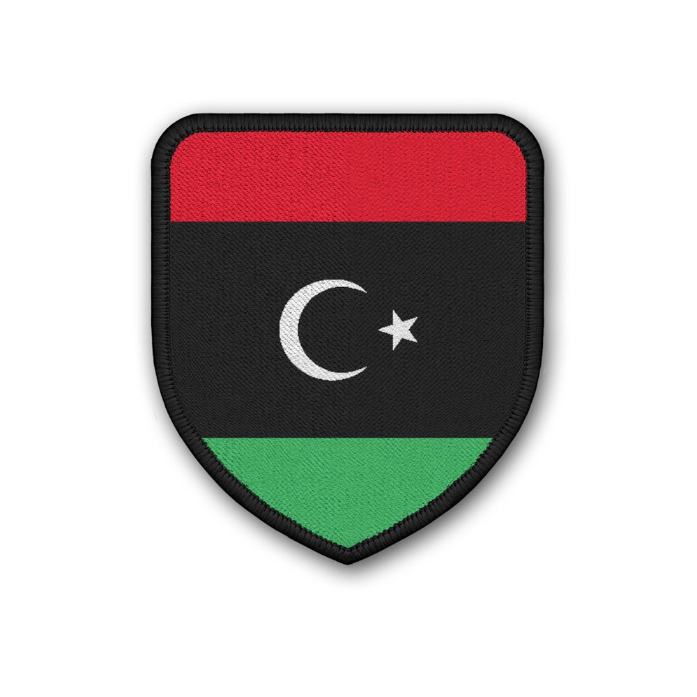 Patch Flag of Libya Arabic Tamazight Tripoli Fayez al-Sarraj #21534