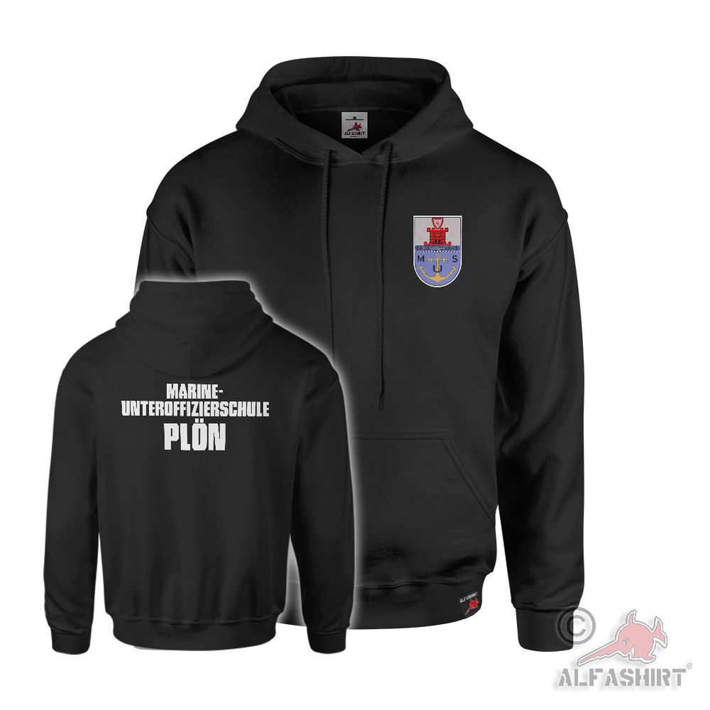 Hoodie Marine Non-Commissioned Officer School MUS Plön Schleswig-Holstein Superior #45518