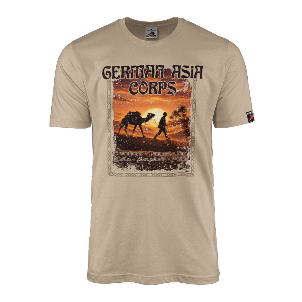 T-Shirt German Asia Corps Asia Corps Levant Corps Orient Desert #47670