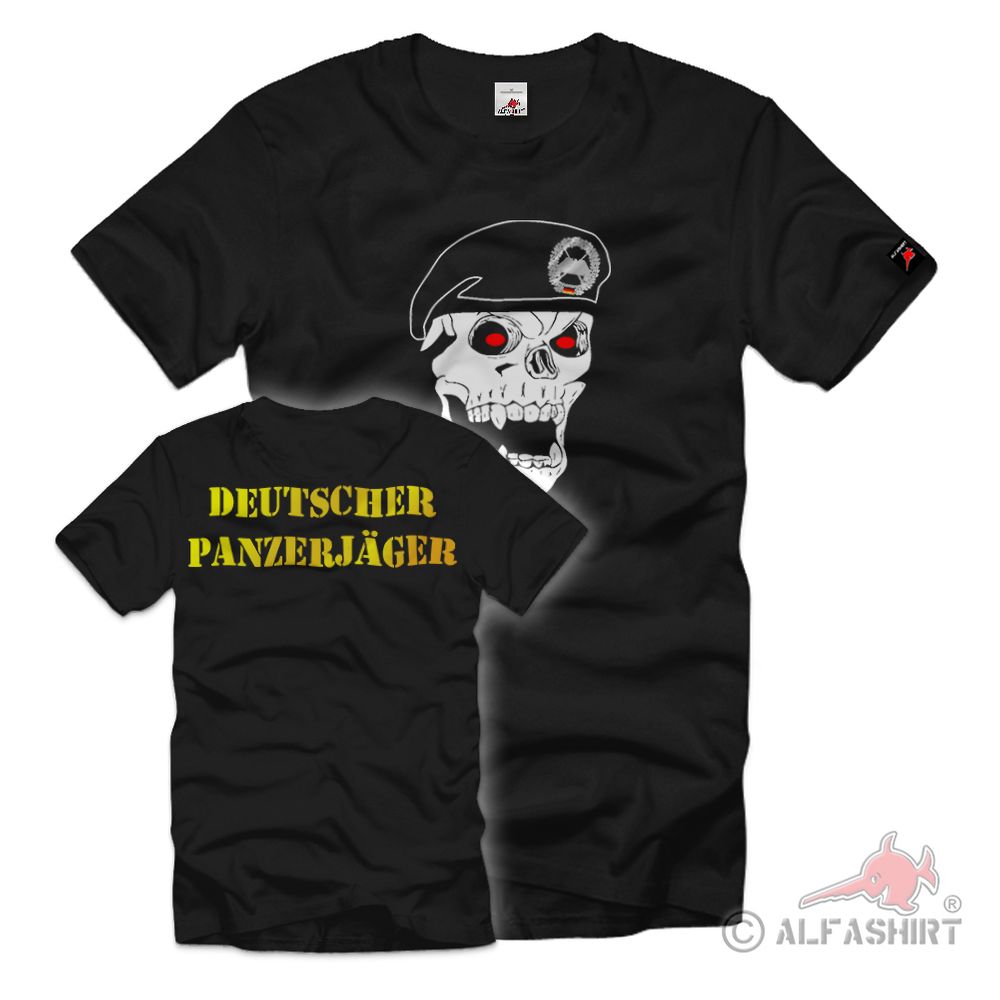 Skull DT Panzerjäger Grenadier Bataillon Brigade Heer Bund T Shirt # 1432