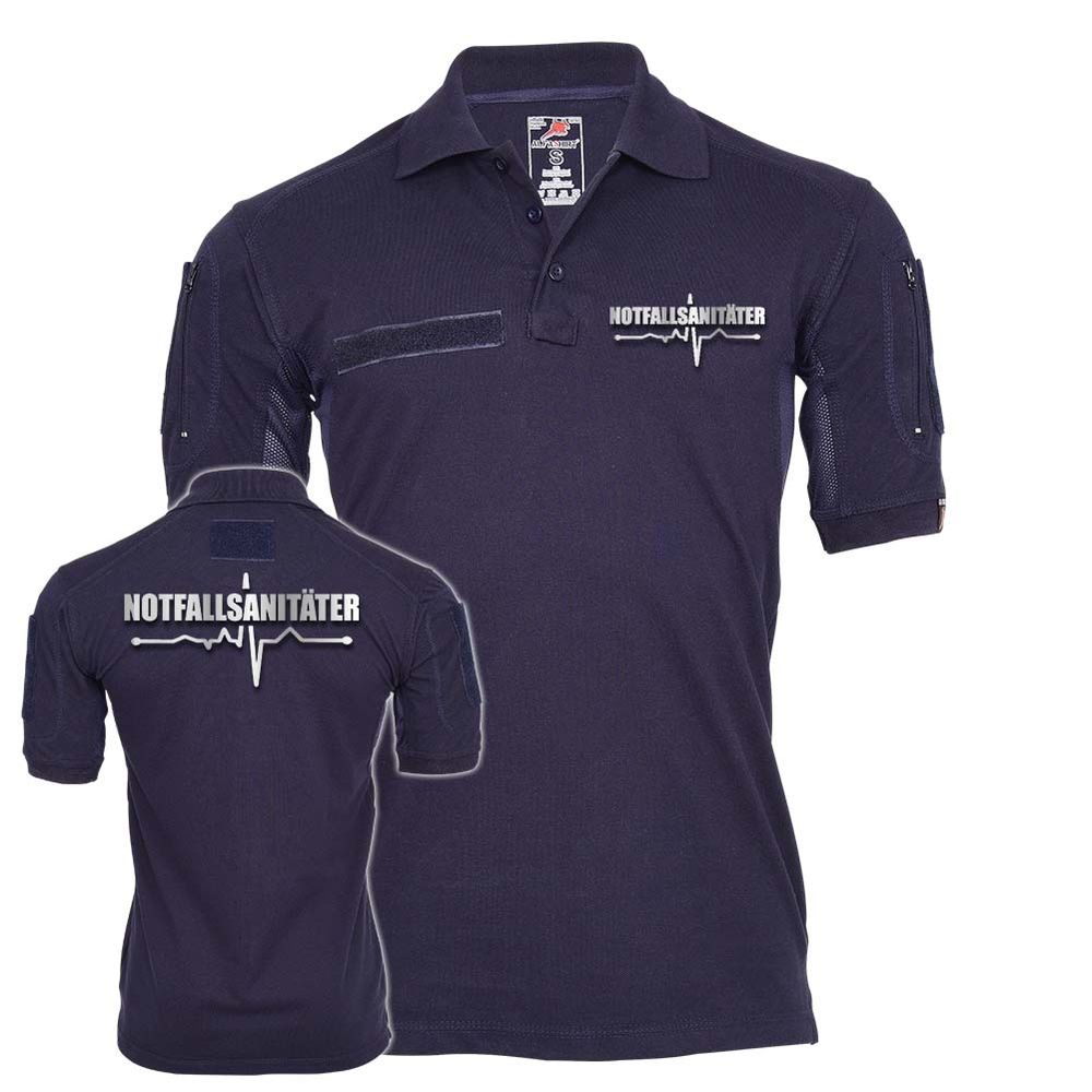 Tactical Poloshirt Notfallsanitäter Sani Notall Beruf Berufung Einsatz #25307