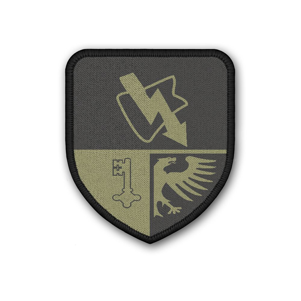 Patch FmBtl 910 Tarn Fernmelde-Bataillon Rheinbach Wappen Aufnäher #21348