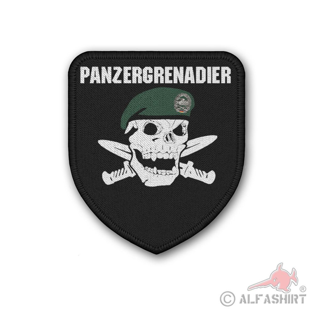 Panzergrenadier 1991 Totenkopf Abzeichen Bundeswehr Lehrgang #38668