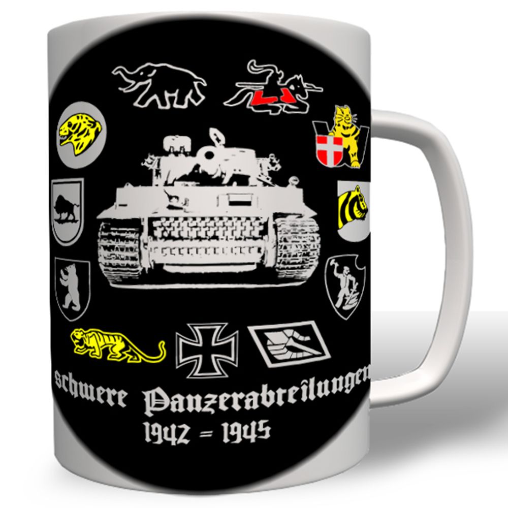 sPzAbt Schwere Panzer Abteilung - Tasse Becher Kaffee #2949