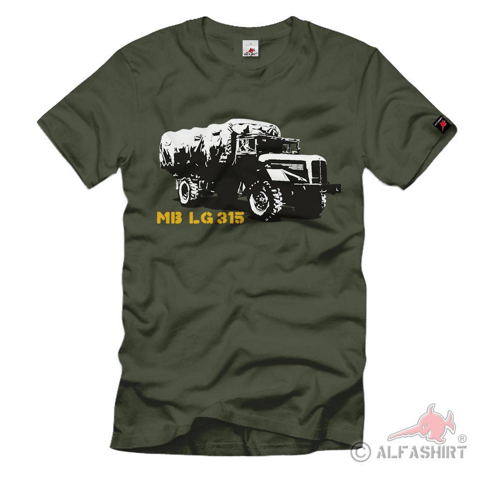 MB LG 315 Lastkraftwagen LKW Pritschenwagen Kipper Sattezug T Shirt #747