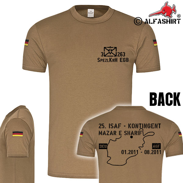 3 FschJgBtl 263 Mazar e Sharif SPECIALIST EGB 25 ISAF Kontigent Tropical shirt # 17011