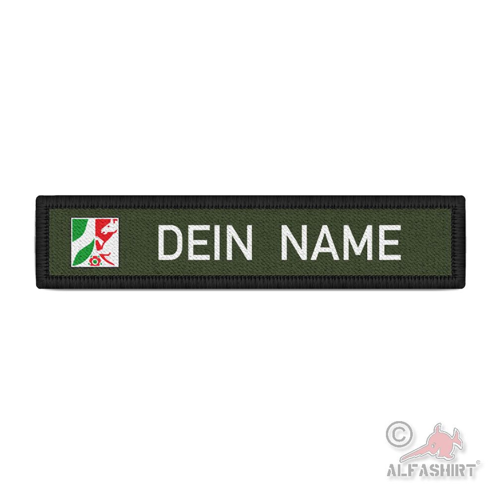 Patch NRW Wappen Signet Bundesland Nordrhein-Westfalen Arbeit Uniform #46175