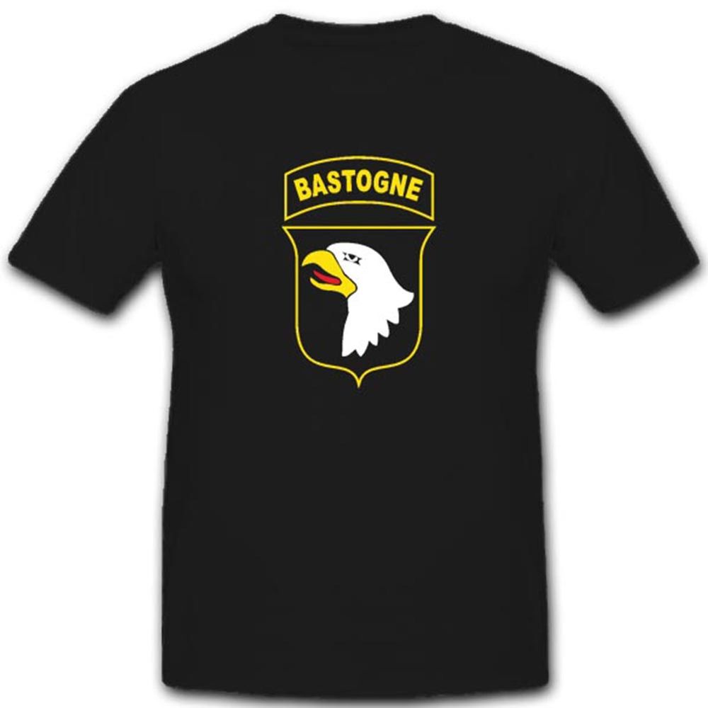 Airborne Luftland Division Armee 101te Us Army Bastogne - T Shirt #3767