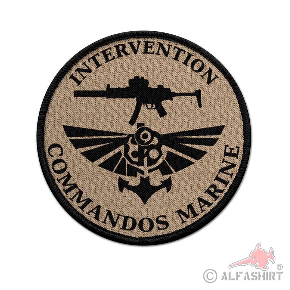 FR Patch Écusson Commando marine - Intervention France Patch#18237