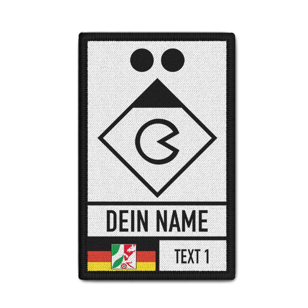 Rank Patch personalisierbar Feldkoch Gruppenführer NRW personalisierbar #43306