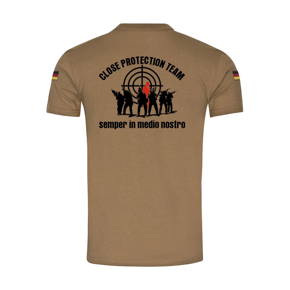 Bw Tropen Close Protection Team Personenschutz Bodyguard T-Shirt #32302