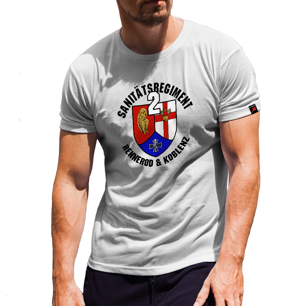 Sanitätsregiment 2 SanRgt Bundeswehr Rennerod Koblenz Sanitäter BW T-Shirt#30793