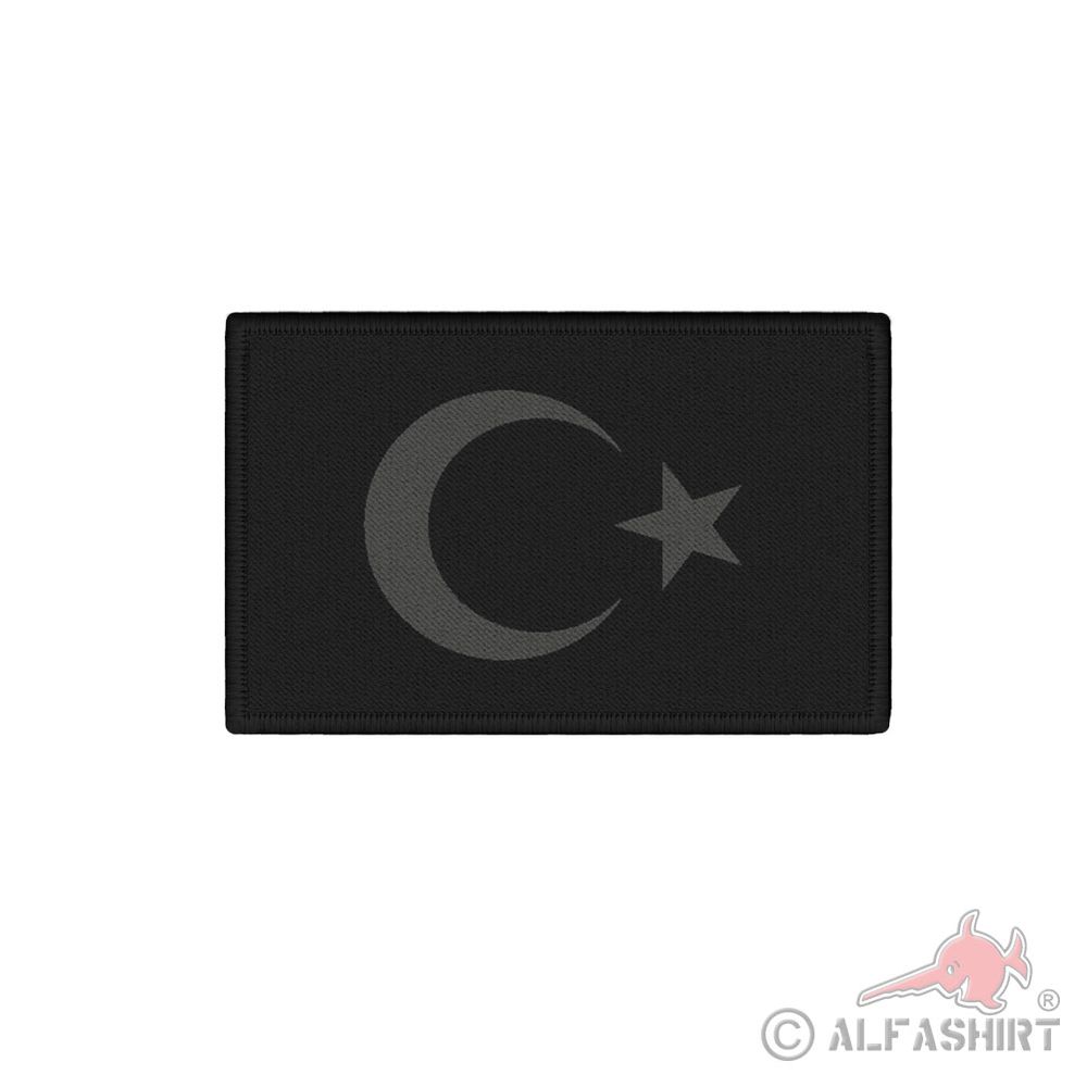 Patch Türkei Army Tarnmuster Flagge Türke Stern Uniform Armee Aufnäher  #41293