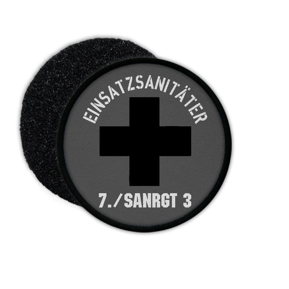 Patch Einsatzsanitäter 7 SanRgt 3 Bundeswehr Dienstzeit Einsatz Sanitäter #25833