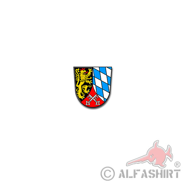 RSU KP Oberpfalz sticker Regional backup support forces 7x7cm # A4115