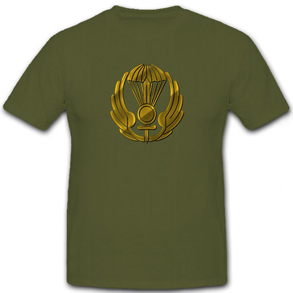 Goldenes italienisches Fallschirmjäger Barettabzeichen - T Shirt #6726