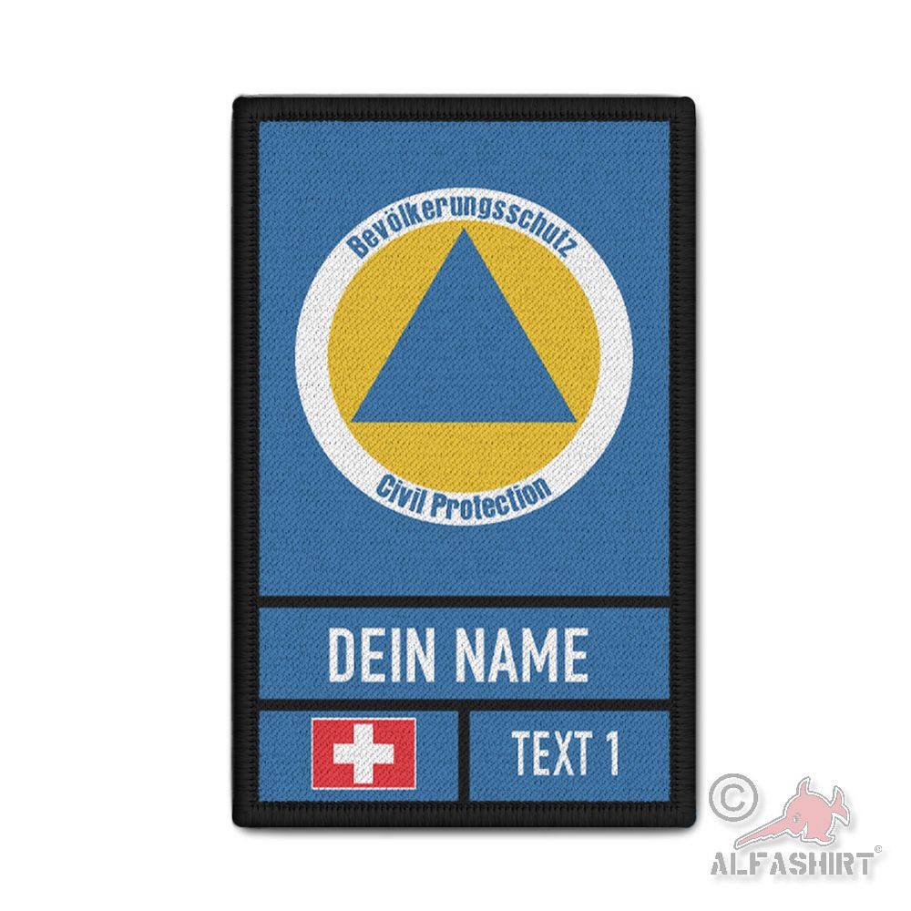 Patch Bevölkerungsschutz Civil Protection Schweiz Amt Bundesamt #46115
