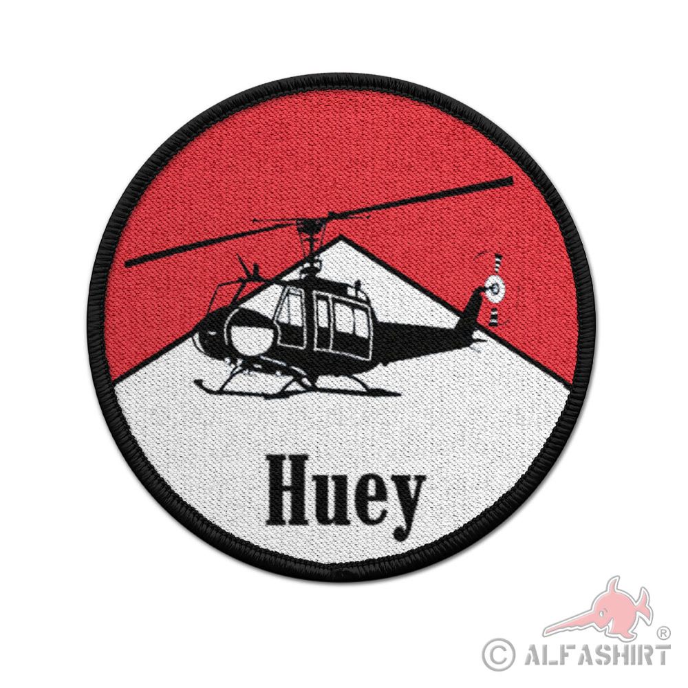 Patch Huey UH-1 Iroquois Mehrzweckhubschrauber US-Armee 9cm #39346