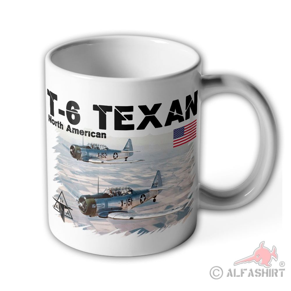 Mug T-6 Texan North American Aviation Airplane AT-6 #40619