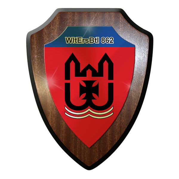 Wappenschild - WltErsBtl 862 Wehrleitersatzbataillon Bundeswehr #11994