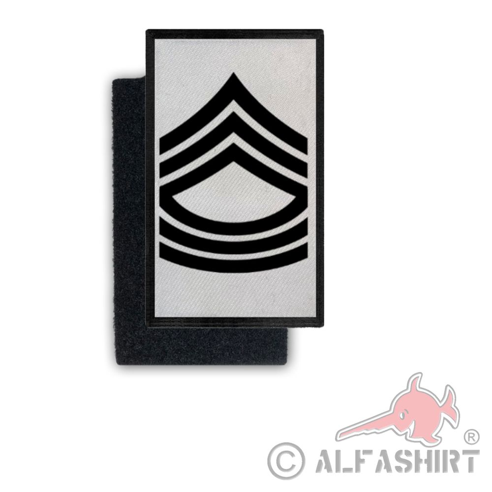 Patch Master Sergeant military rank NCO 9,8x6cm # 31079