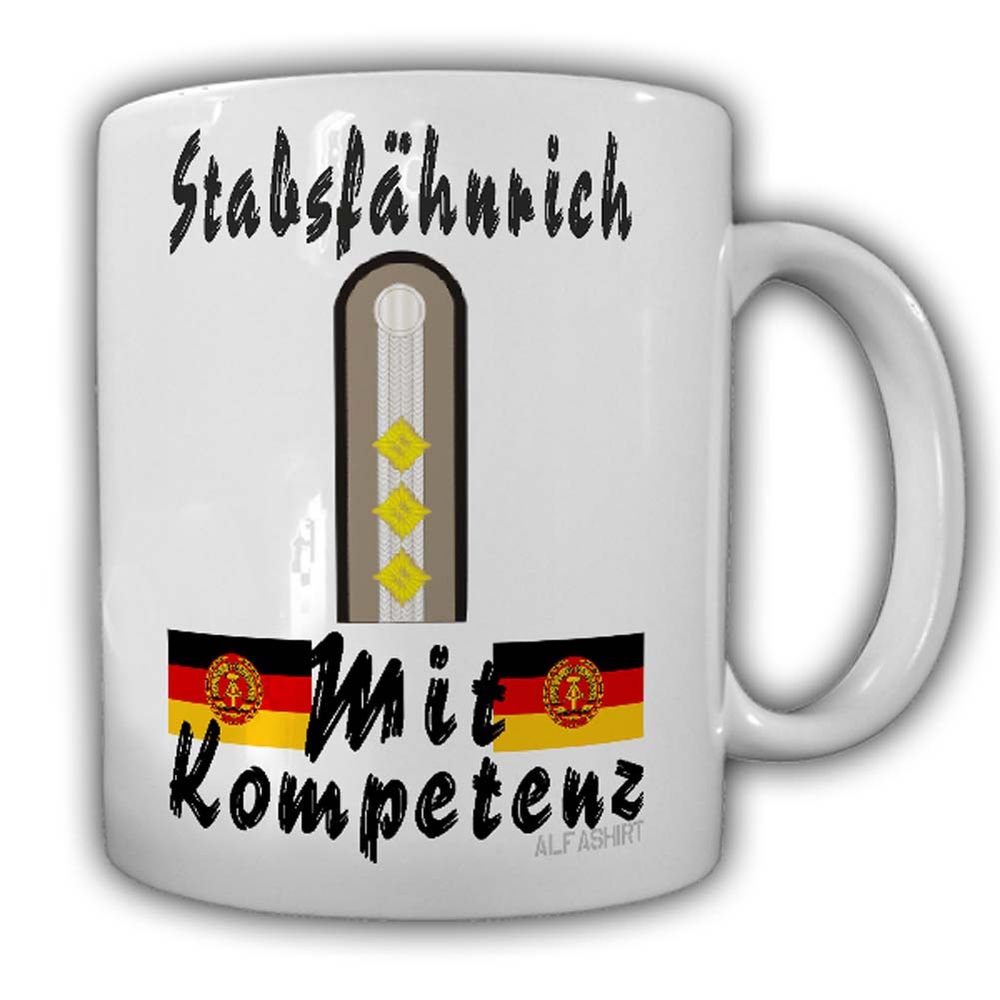 Stabsfähnrich des Pionierwesen oder KFZ Tasse Kraftfahrzeug DDR Genosse #24224