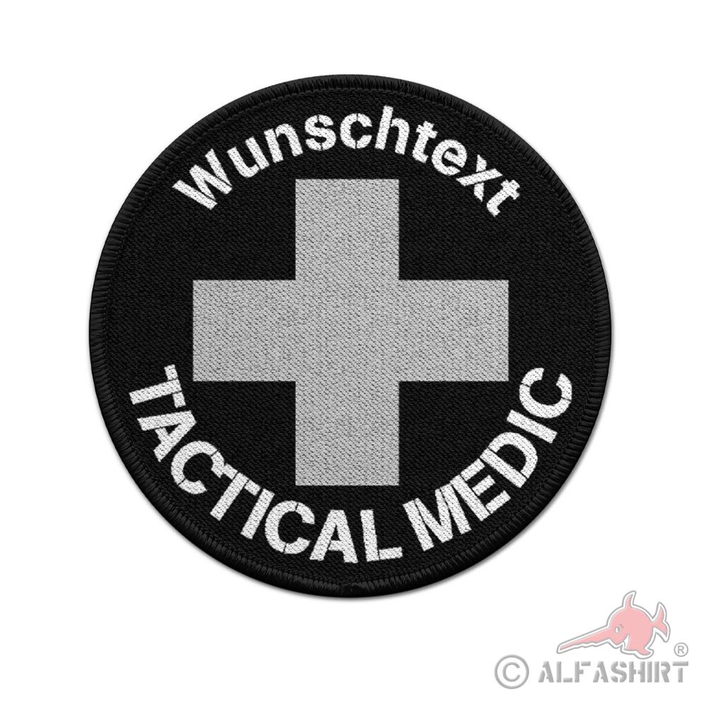 Patch personalisierbar Tactical Medic Notarzt Helfer Einsatzhelfer Retter #42393