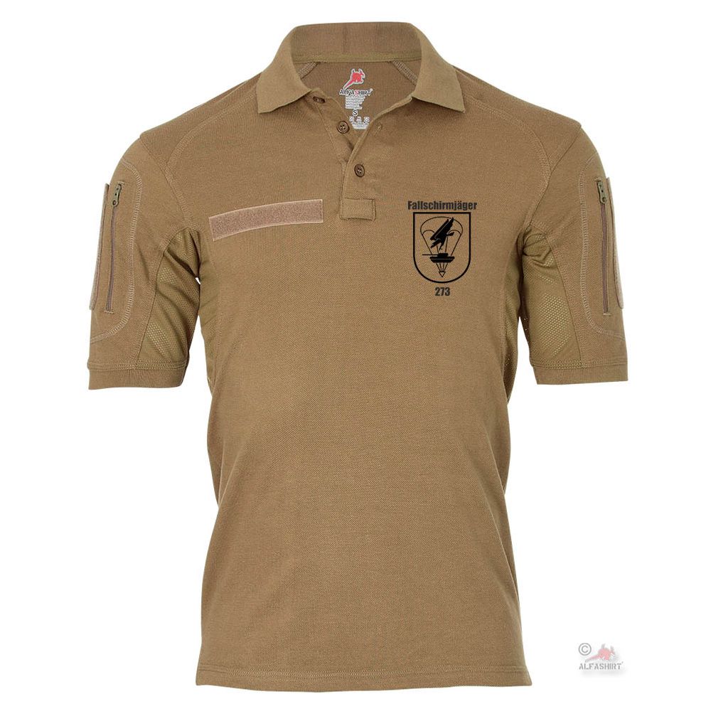 Tactical polo shirt Alfa - FschJgBtl 273 Paratrooper Battalion Crest # 19010 Tactical polo shirt Alfa - FschJgBtl 273 Paratrooper Battalion Crest # 19010