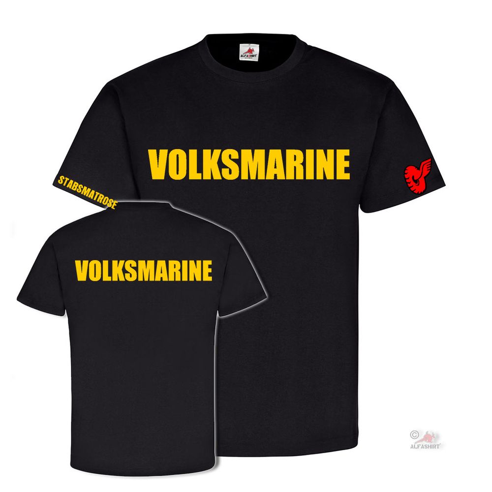 Volksmarine Stabsmatrose Navigation NVA DDE Abzeichen Marine T Shirt #25981