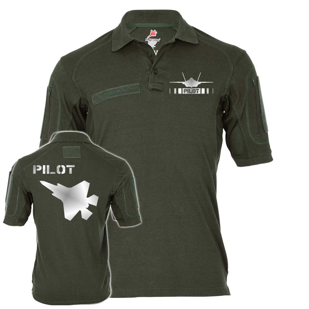 Tactical Polo F thirty -five Pilot TYP 2 Reflex Stealth Light Poloshirt #25137