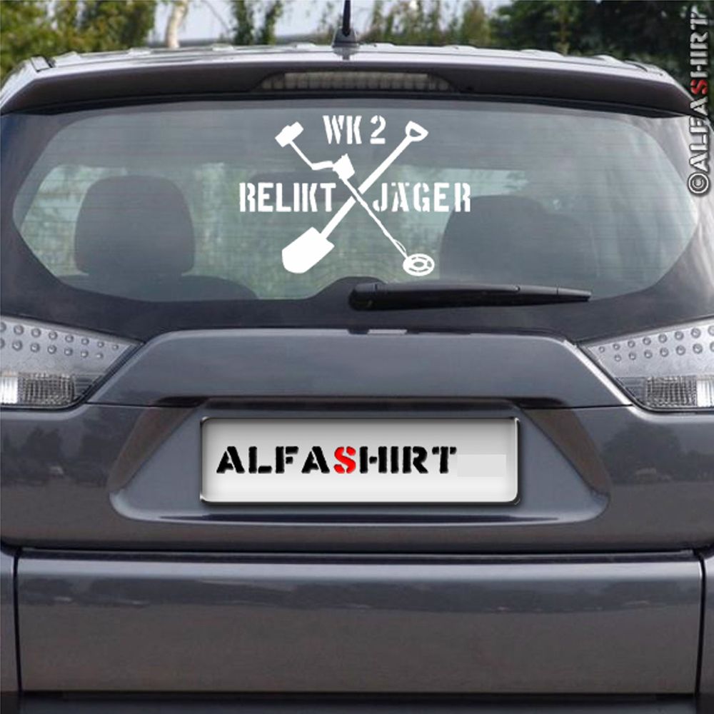 Wk2 Relic Carrier Treasure Hunter Hobby Archeologist Archeology Sticker 30x21cm # A212