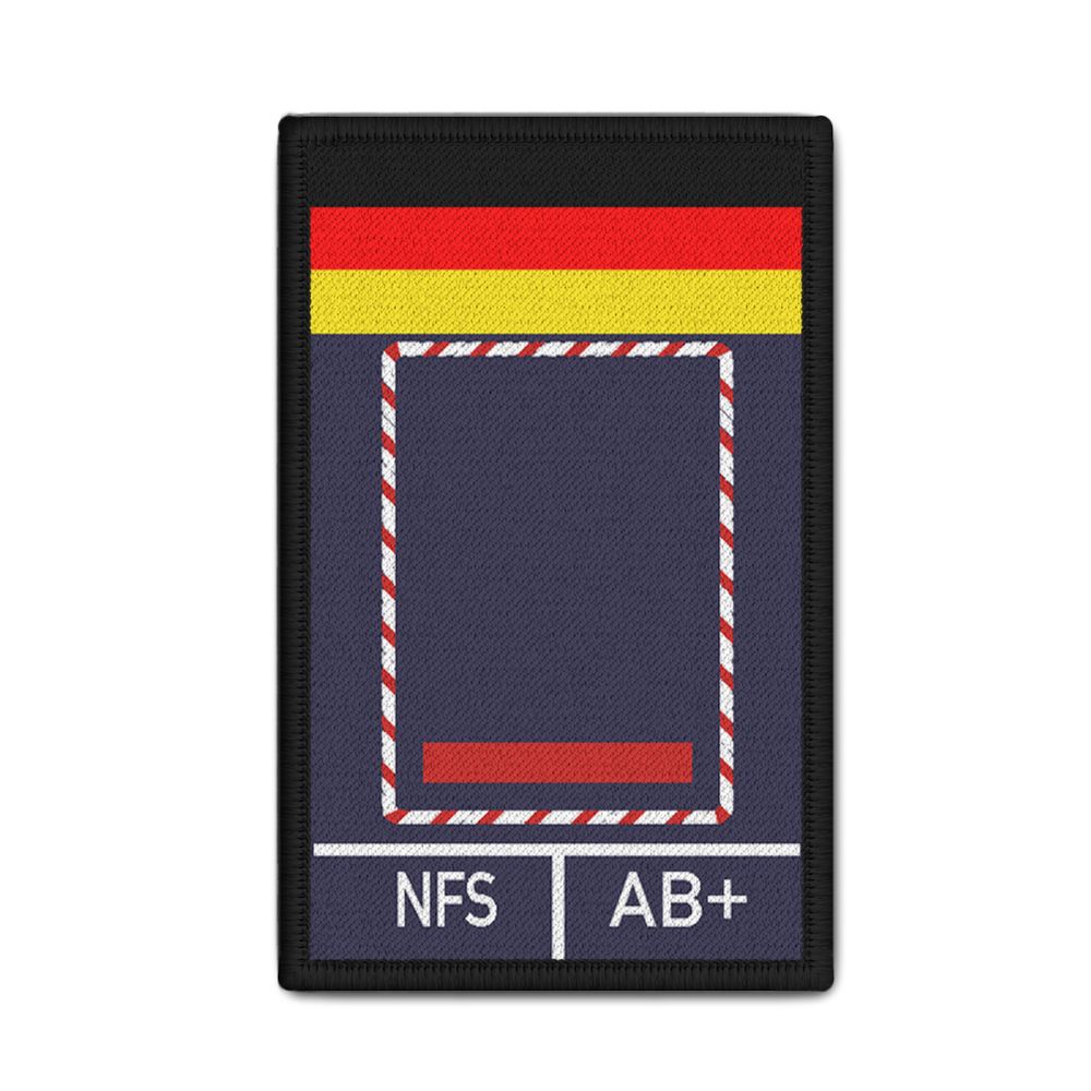 Rank Patch Feuerwehr Brandmeister NRW BM Feuer Brandwehr 9,8x6 cm #31983