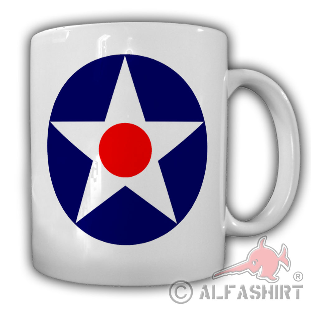United States Army Air Corps USAAC Militär Kaffee Tasse #27629