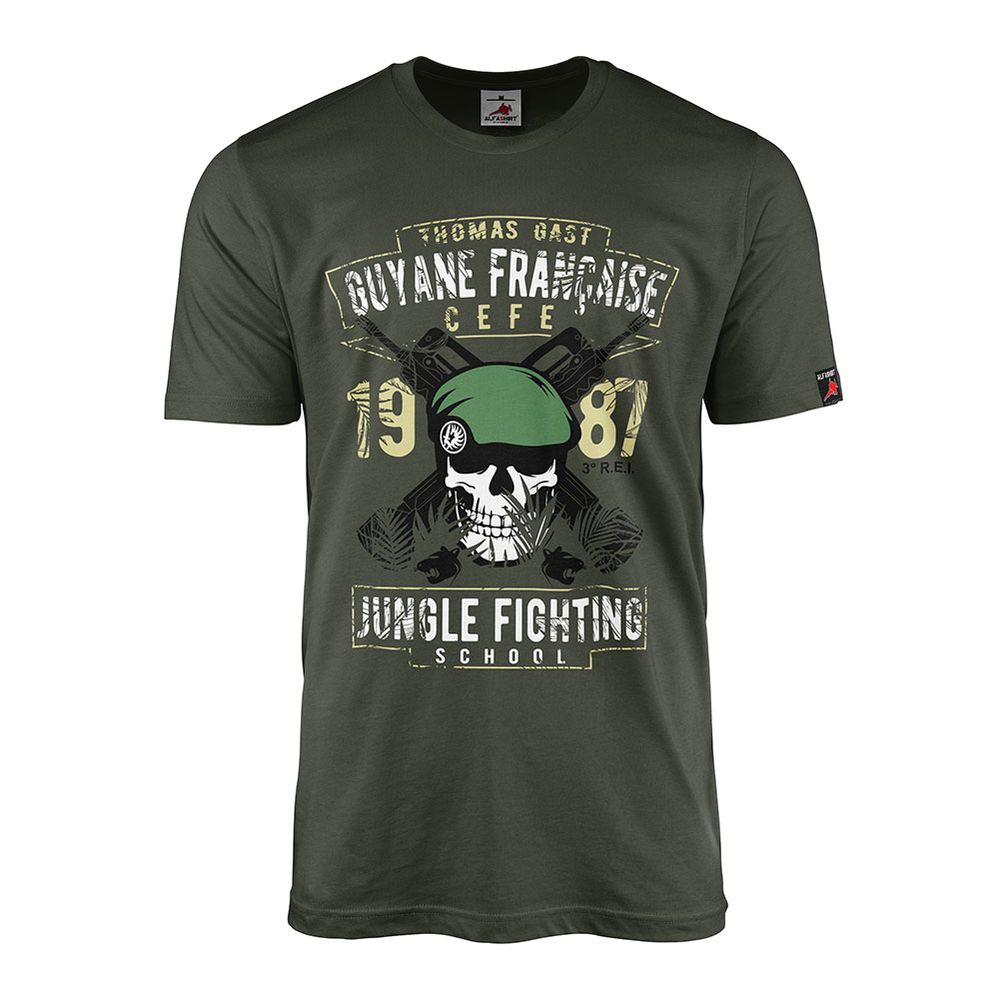 Thomas Gast Französisch-Guayana Survival Légion étrangère T-Shirt#40935