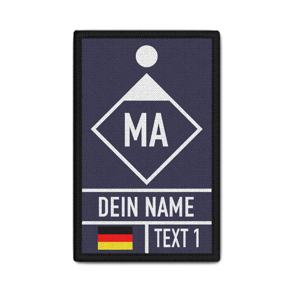 Rank Patch MA Maschinist GER DE Feuerwehr #46706