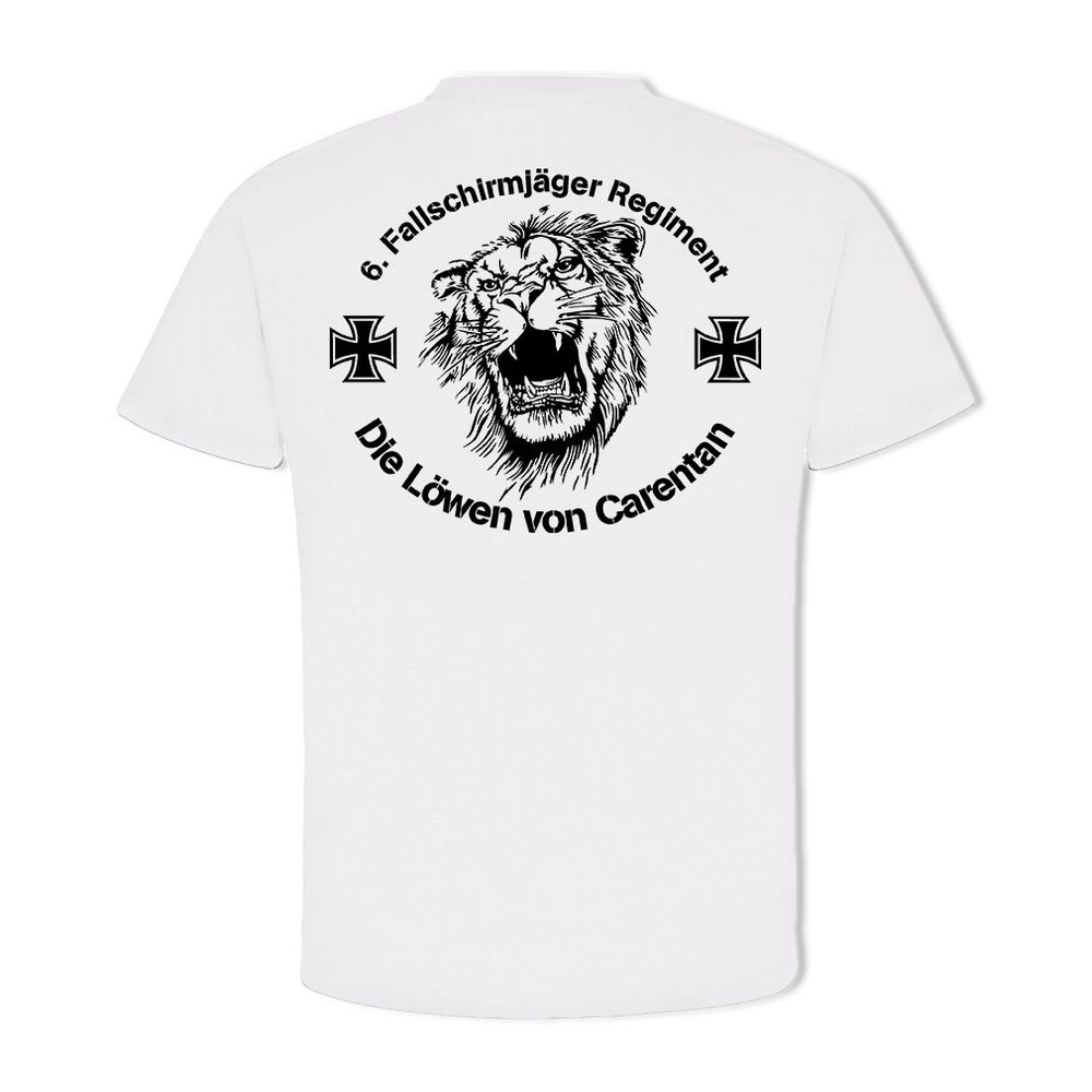 6. FJR Fallschirmjäger Regiment Löwen von Carentan Emblem - T Shirt #8502