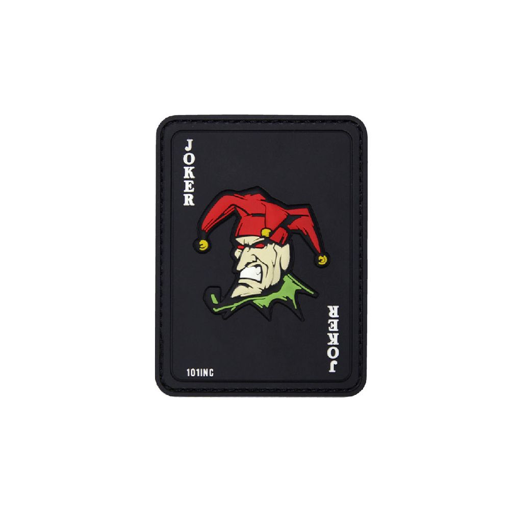 Joker Patch Clown 3D Rubber Airsoft Softair Fun Big Game Aufnäher 8x6,5cm #20290