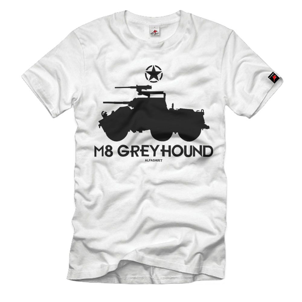 M8 Greyhound S D-Day Tank Radpanzer Aufklärer 6x4 Light Armored T-Shirt#33077